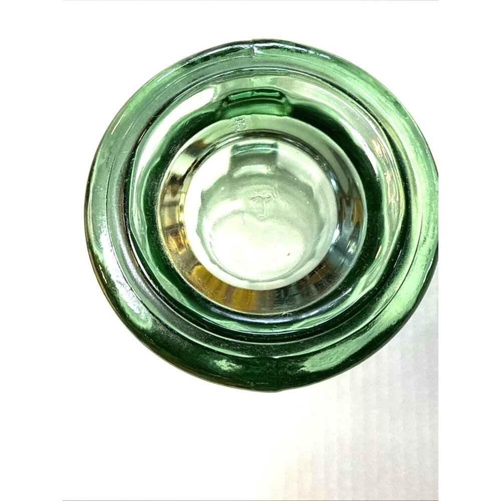 Vintage Rare Libbey Coca Cola Coke Glass Mug with Handle Thick Green Heavy Glass - Picture 8 of 12